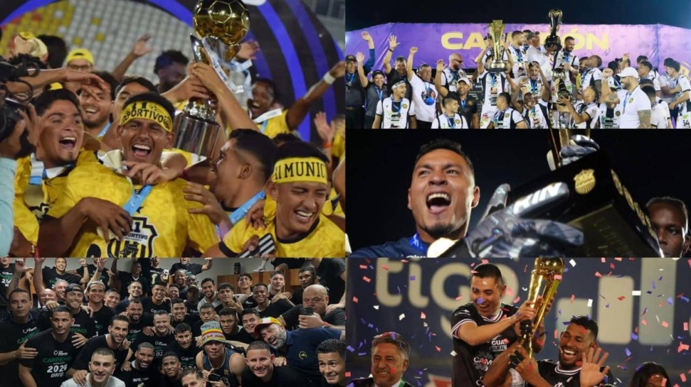Estos fueron los campeones de Centroamérica el segundo semestre de 2024