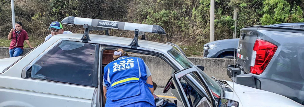 Tres lesionados en accidentes de tránsito en las últimas horas de este lunes