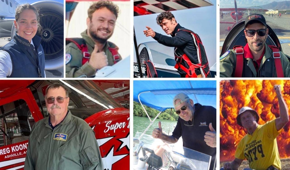 ¡Ellos son los pilotos internacionales del Show Aéreo Ilopango 2025!