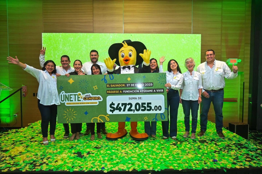 Pollo Campero recaudó más de $472,000 para niños con cáncer