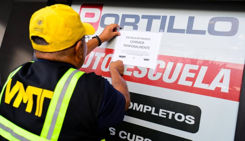 Mopt sobre escuela de manejo cerrada: "los instructores no tenían licencias de conducir"
