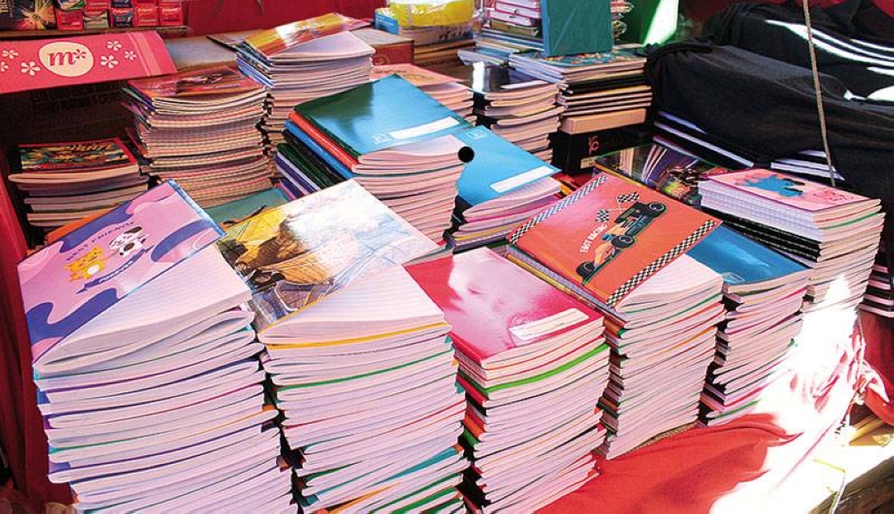 Las exportaciones de cuadernos crecieron 122 % en enero previo a inicio de año escolar