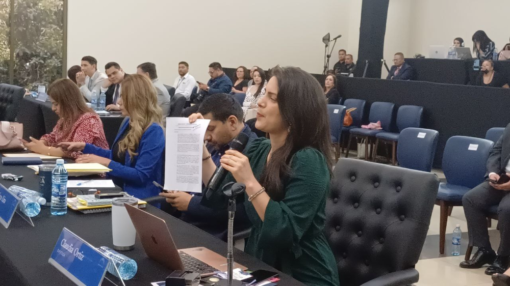Claudia Ortiz pide reformar la Constitución para prohibir la minería