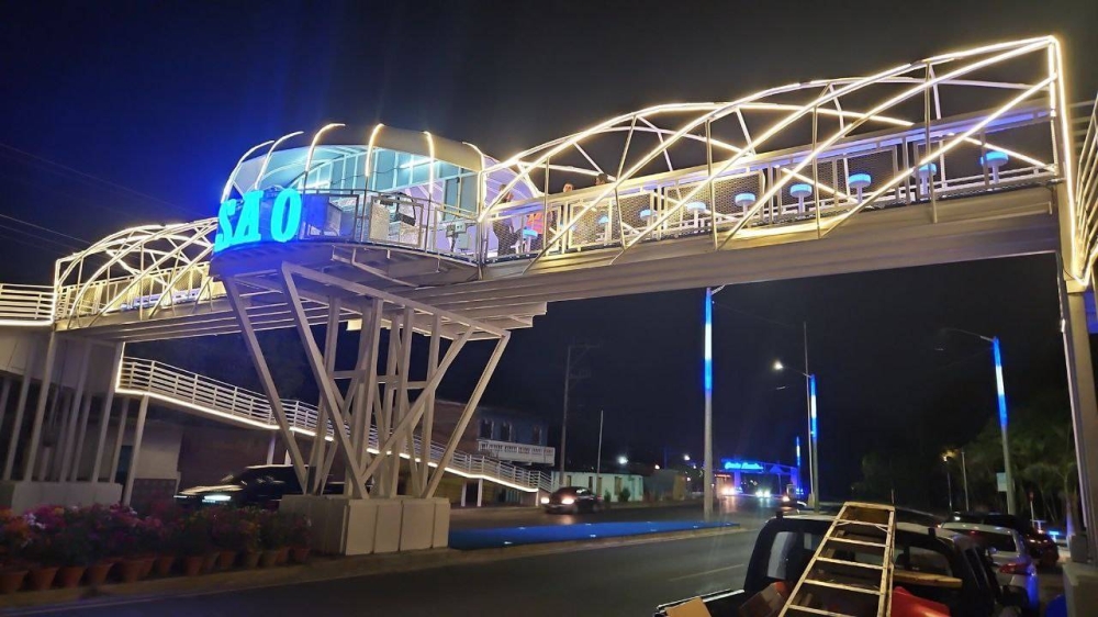 Inauguran una pasarela-restaurante en Chalchuapa