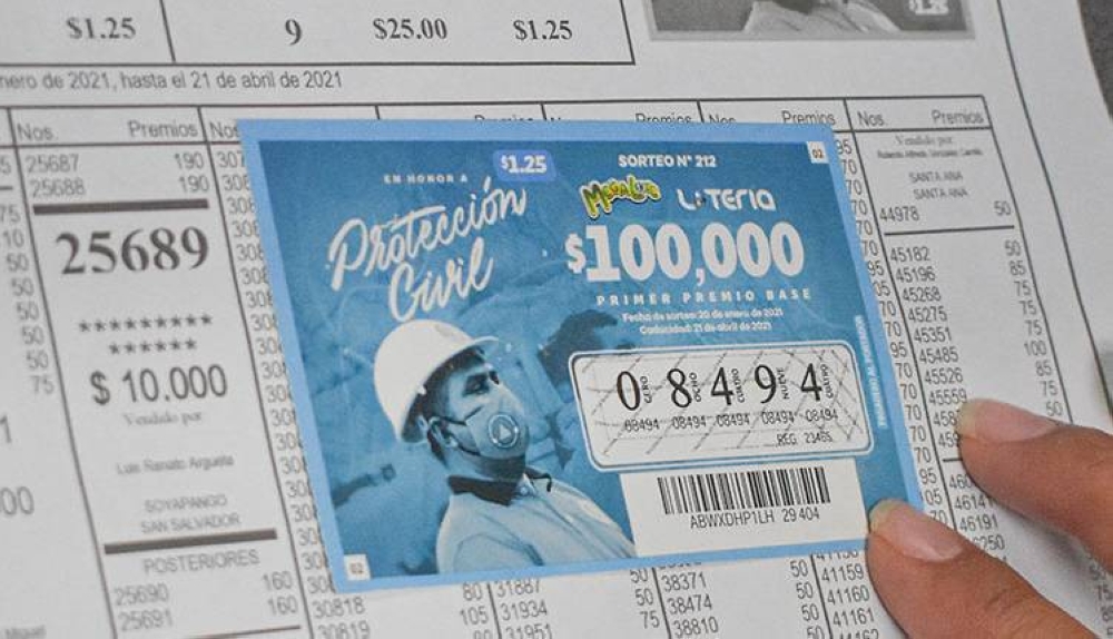 Los salvadoreños destinaron más de $400 millones en lotería en una década