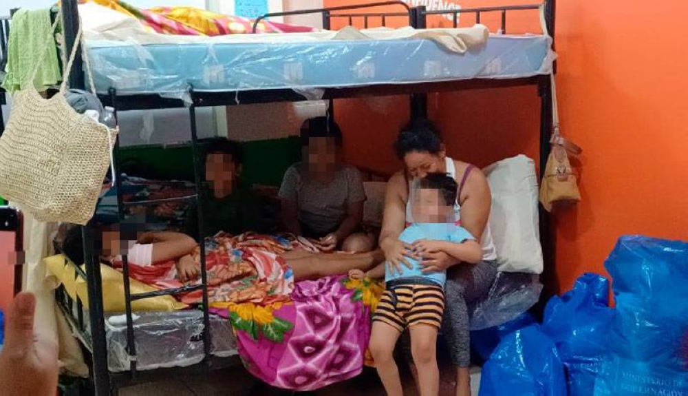 Suben a 12 los albergados por el alto oleaje en La Libertad