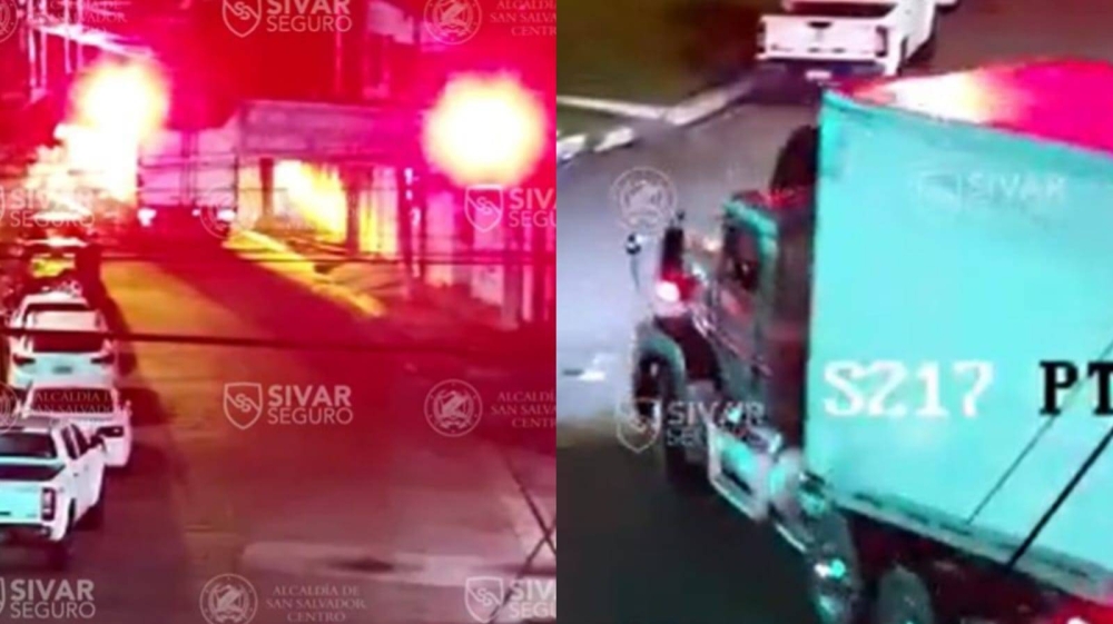Video: Una rastra chocó contra un poste del tendido eléctrico en alameda Juan Pablo II