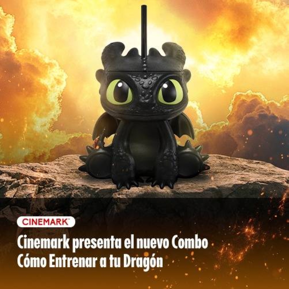 Cinemark trae el coleccionable de cómo entrenar a tu dragón