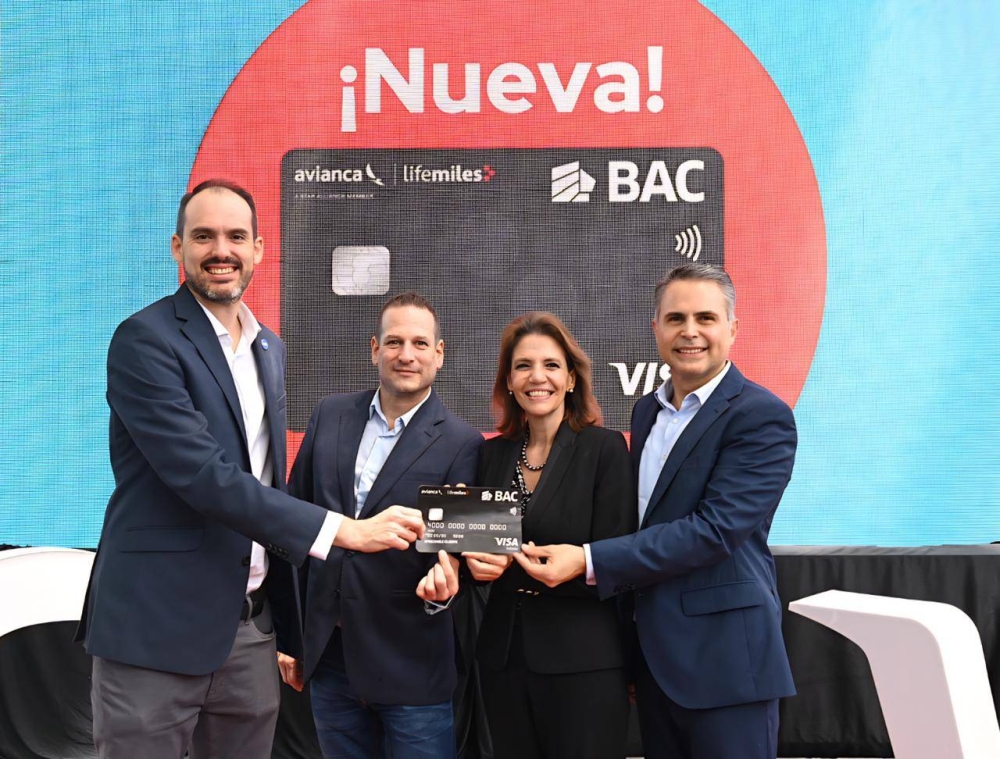 BAC, Visa y Avianca LifeMiles lanzan tarjeta que acelera viajes para los centroamericanos