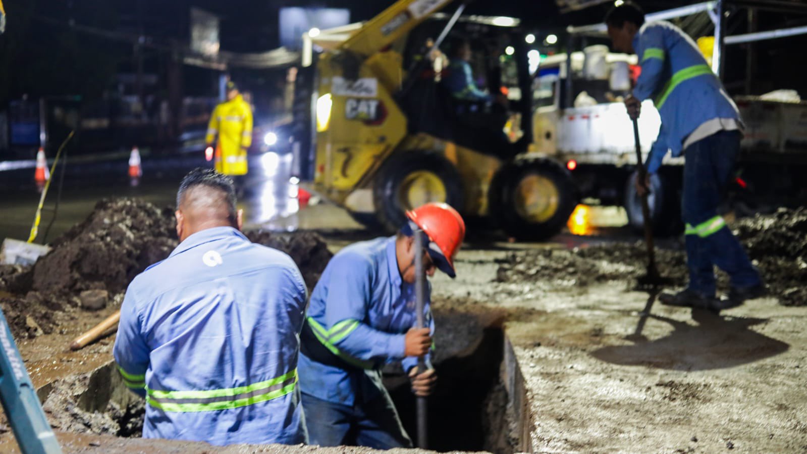 ANDA terminó reparación de tubería en el bulevar Constitución y asegura que lo hizo "en tiempo récord"
