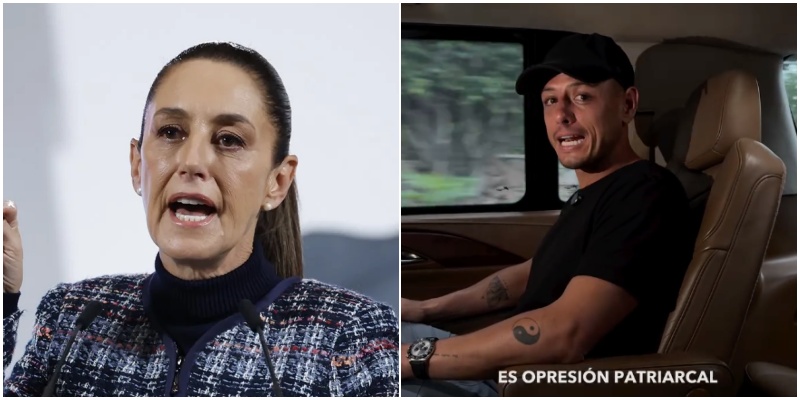 Presidenta Claudia Sheinbaum critica al "Chicharito" Hernández por comentarios machistas