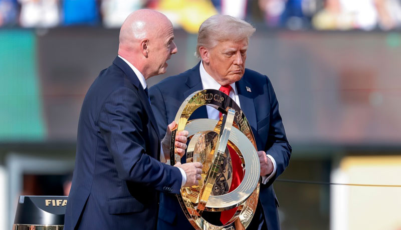 Trump elige a Pelé como el "mejor de todos los tiempos"