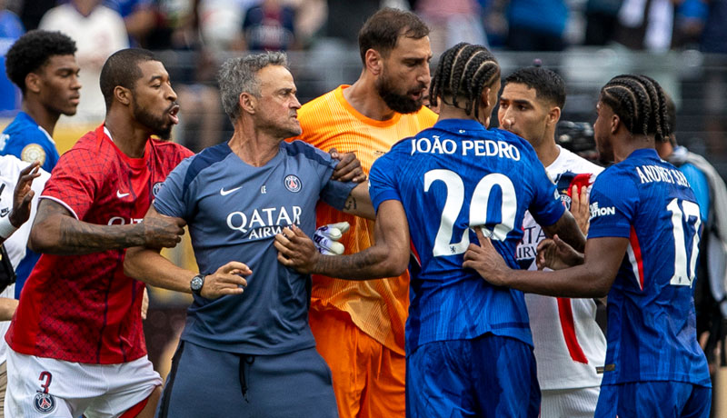Luis Enrique sobre el altercado en la final: "Mi intención era separar a los jugadores"