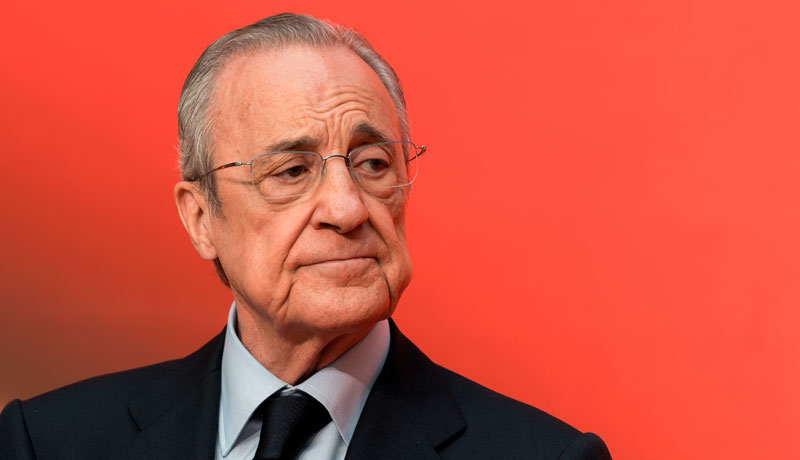 Florentino Pérez, presidente del Real Madrid.