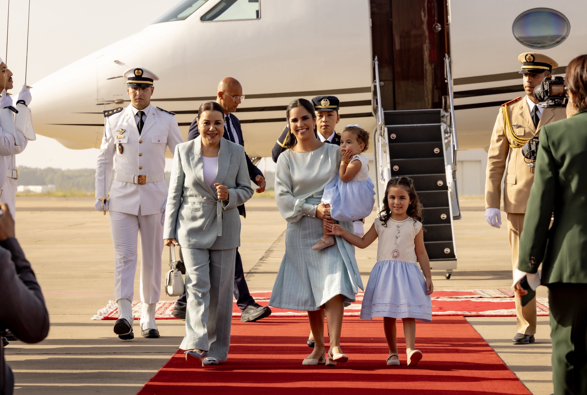 La primera dama de El Salvador inicia una visita de trabajo de cinco días a Marruecos