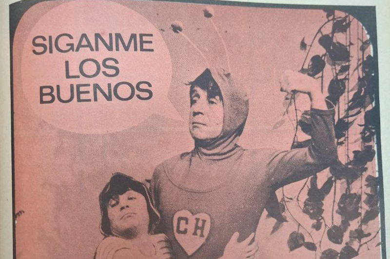 Hace 50 años Chespirito estuvo en El Salvador