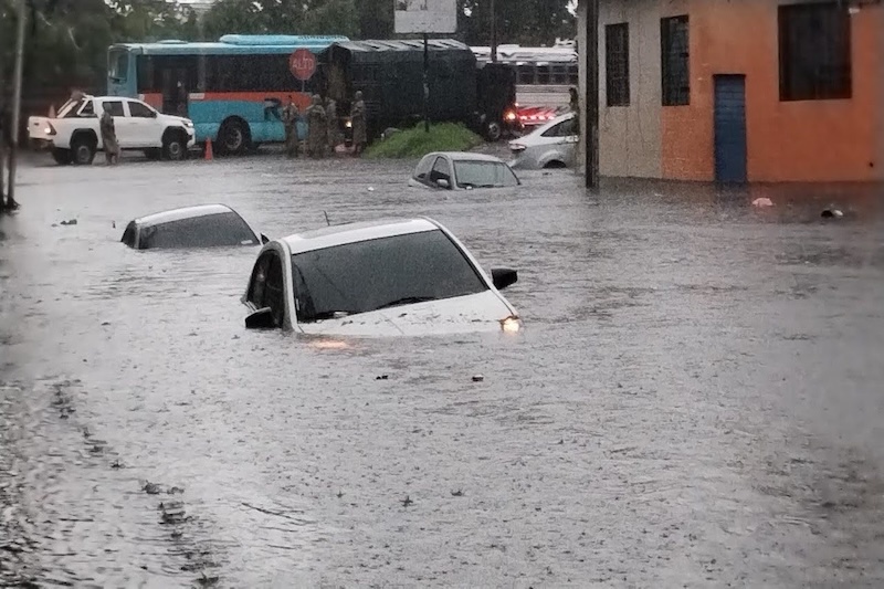 Estos son los cinco principales riesgos por lluvias en El Salvador, según Protección Civil