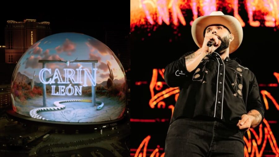 Carín León hará historia como primer latino en presentarse en Esfera de Las Vegas