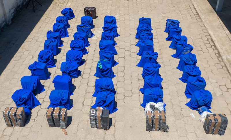 El Salvador ha incautado más de 22 toneladas de droga en 2025 valoradas en $545 millones