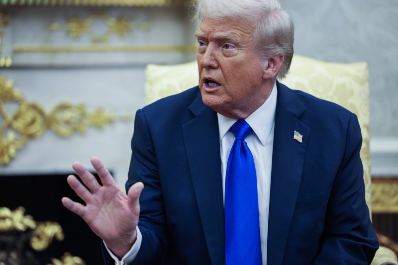 Trump promete garantizar cumplimiento de plan de paz entre Israel y Hamás