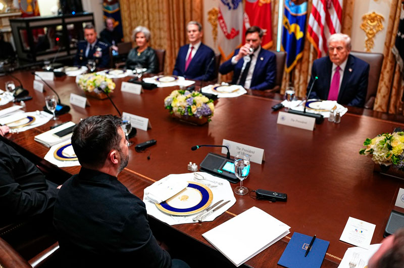 Trump y Zelenski hablan de "disminuir tensiones", antes de considerar ataques en Rusia