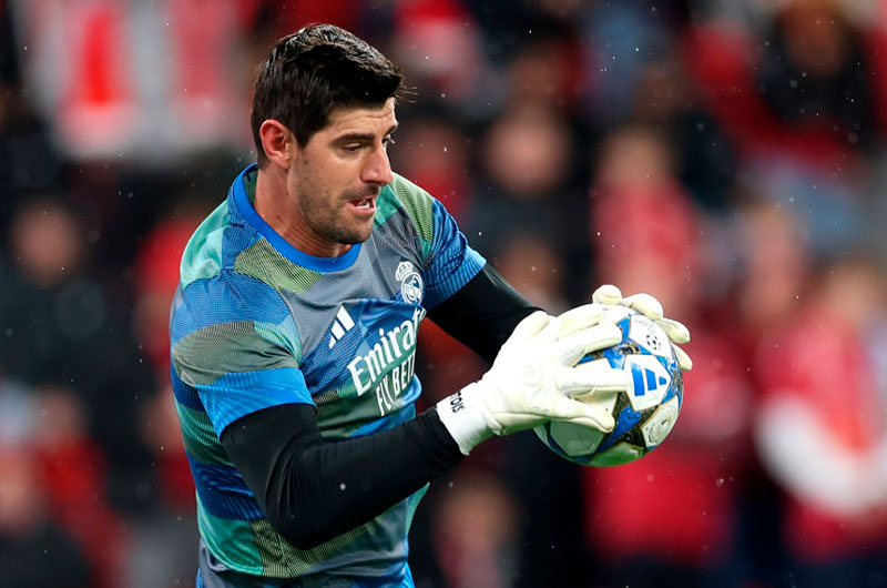 Courtois y Huijsen, fuera del Real Madrid para duelo ante Olympiacos