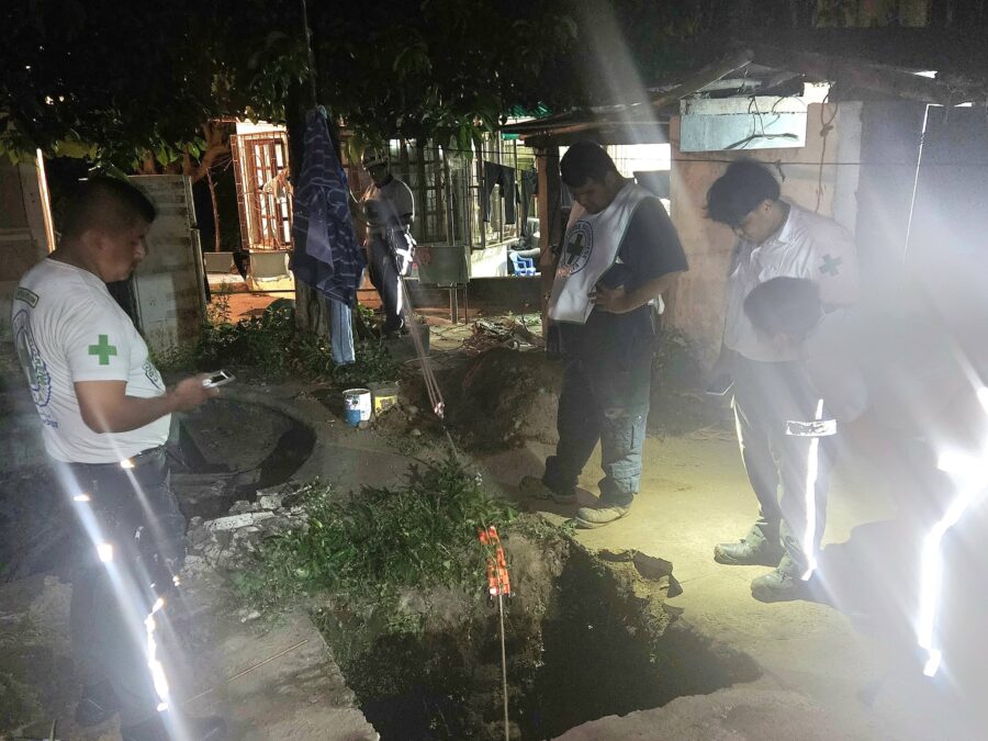Un anciano muere tras caer a una fosa de agua en Colón