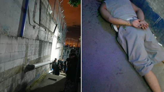 Pandillero salvadoreño del Barrio 18 intentó fugarse, con celular en mano, de cárcel guatemalteca la noche del 24 de diciembre