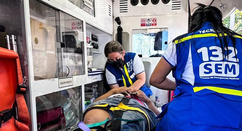 SEM ejecuta sistema para registrar expediente de pacientes que son llevados a hospitales