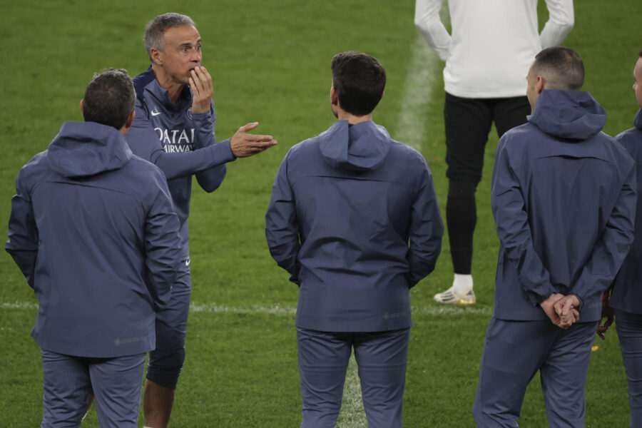 Luis Enrique, técnico del PSG: "Es un honor enfrentarme al Athletic de Ernesto Valverde"