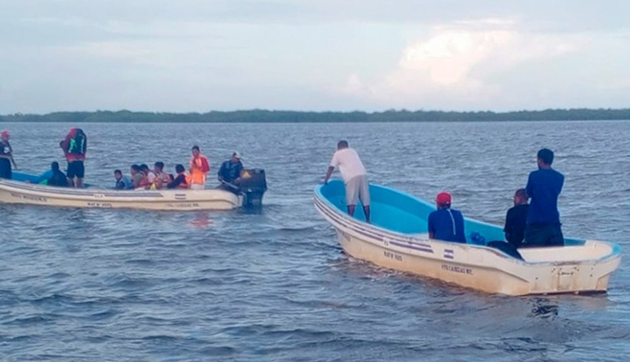 Dos salvadoreños son retenidos en el Pacífico de Nicaragua por pesca ilegal