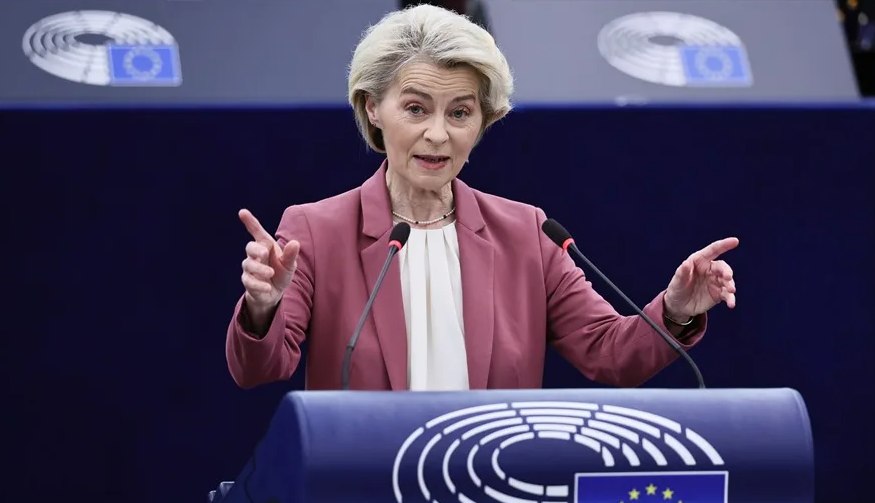 Von der Leyen ve entrada de Ucrania en la Unión Europea una garantía "clave", tras reunión con líderes