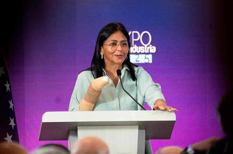 Delcy Rodríguez invita a Estados Unidos a trabajar en una "agenda de cooperación"