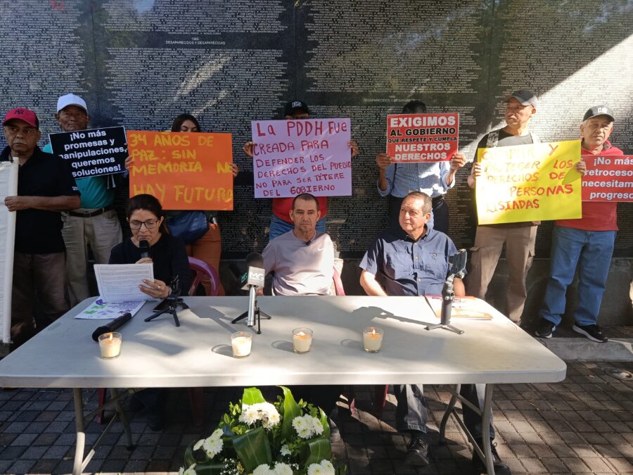 Lisiados de guerra preocupados por retrocesos que «contradicen» los Acuerdos de Paz de 1992