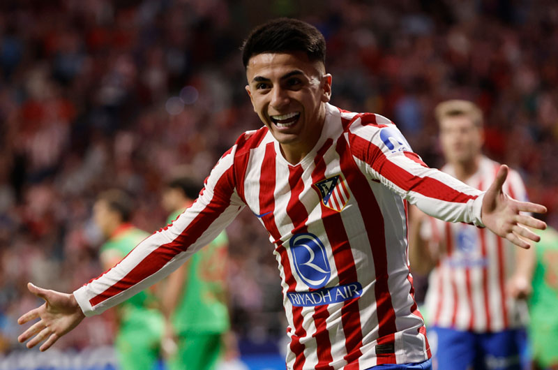 Thiago Almada descarta su salida del Atlético de Madrid
