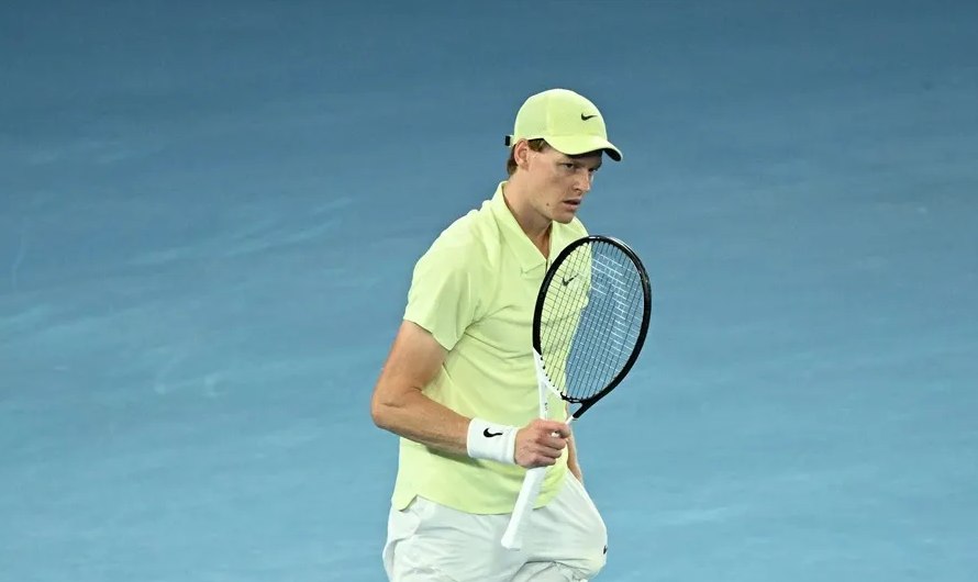 El italiano Jannik Sinner domina a Luciano Darderi y avanza firme a cuartos en Australia