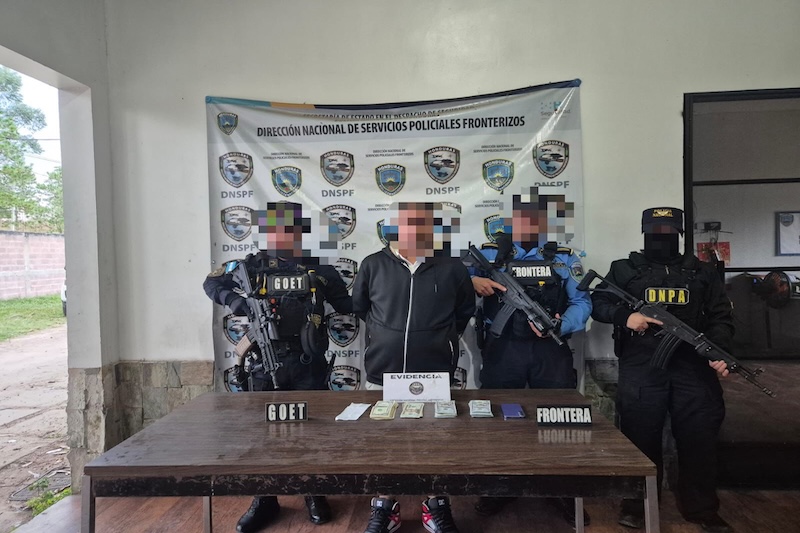 Honduras detiene a salvadoreño con $12,941 y lo acusan de lavado