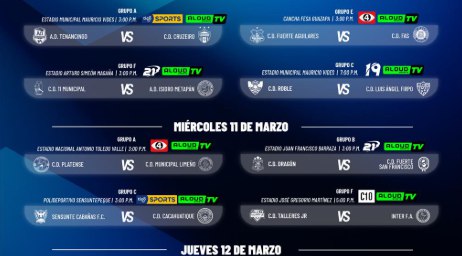 Yamil Bukele confirma el calendario de la Copa Presidente y anuncia que todos los partidos serán televisados