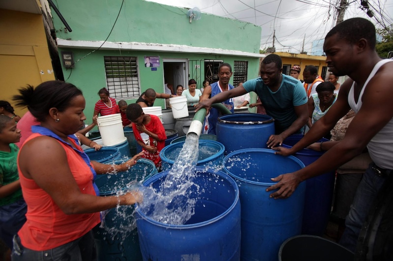 Solo un 17 % de los hogares recibe agua diariamente en República Dominicana
